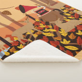 森の中の音楽 シェルパブランケット (3/4)