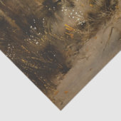 森の中の馬の群絵を描れ 薄葉紙 (詳細)