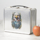 森の中の鷲の頭 メタルランチボックス (インサイチュ)