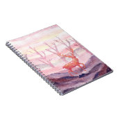 森の中の鹿 ノートブック (右側)