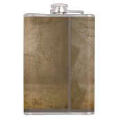 森の中の鹿 フラスク (裏面)