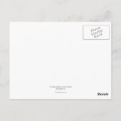 森の中のUryカップル歩くによる印象派の芸術 ポストカード (裏面)