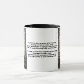 森の中へ、アート&詩 –  マグカップ (中央)