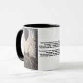 森の中へ、アート&詩 –  マグカップ (正面左)