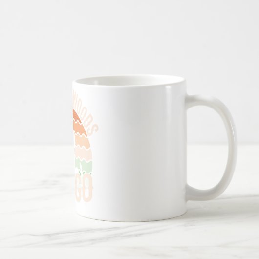 森の中へ コーヒーマグカップ (右)
