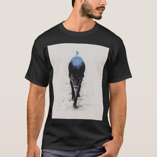 森の中へ Tシャツ (正面)