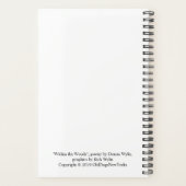 森の中感動的- プランナー手帳 (裏面)