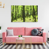 森の中 キャンバスプリント (インサイチュ (リビング))