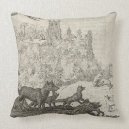 森の中 クッション