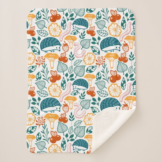 森の中 シェルパブランケット (正面)