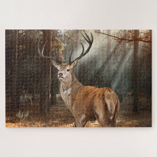 森の中 ジグソーパズル (横)