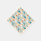 森の中 スタンダードカクテルナプキン (角)