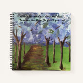 森の中 ノートブック (正面)