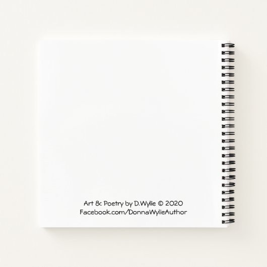 森の中 ノートブック (裏面)