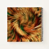 森の中….. ノートブック (裏面)