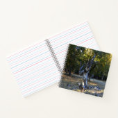 森の中….. ノートブック (内部)