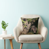 森の中。フェレット装飾用クッションホームデコール クッション (椅子)