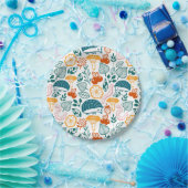 森の中 ペーパープレート (パーティー)