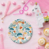 森の中 ペーパープレート (パーティー)