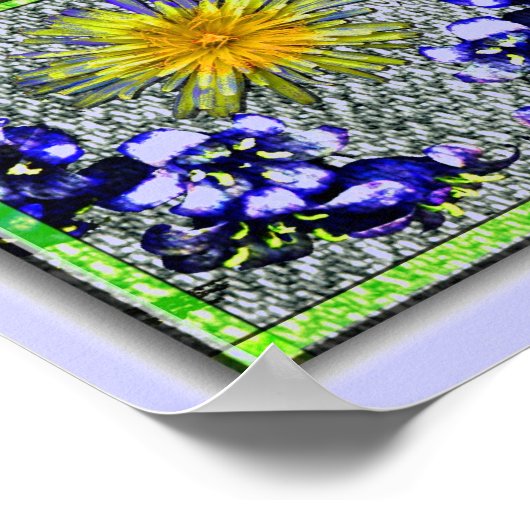 森の中 ポスター (角)