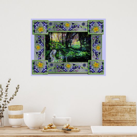 森の中 ポスター (キッチン)