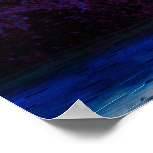 森の中 ポスター (角)