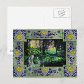 森の中 ポストカード (正面/裏面)