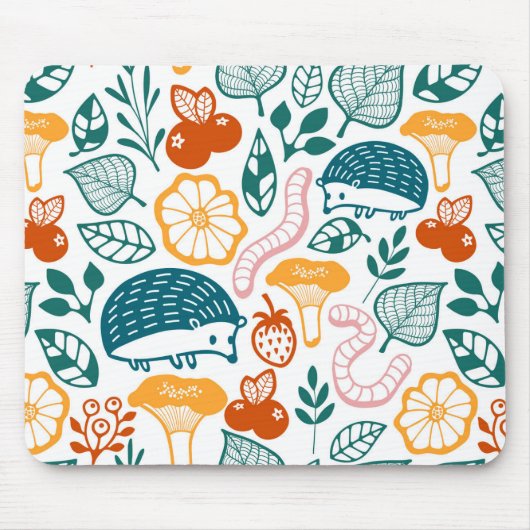 森の中 マウスパッド (正面)