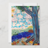 森の中 マグネット招待状 (正面)