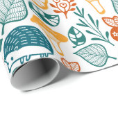 森の中 ラッピングペーパー (ロールコーナー)