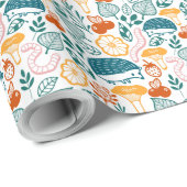 森の中 ラッピングペーパー (ロールコーナー)