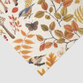 森の中/秋の鹿の白い 薄葉紙 (詳細)