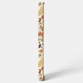 森の中/秋の鹿の白い SAMSUNG GALAXYケース (左側面)