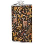 森の中/黒い秋の鹿 フラスク (左)