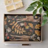 森の中/黒い秋の鹿 薄葉紙 (ギフト)