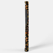 森の中/黒い秋の鹿 SAMSUNG GALAXYケース (右側面)