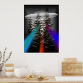 森の中 – UFO ポスター (キッチン)