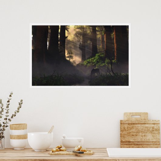 森の主 ポスター (キッチン)