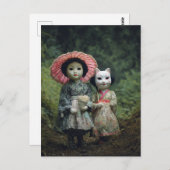 森の人形 ポストカード (正面/裏面)