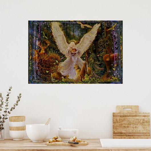 森の人 ポスター (キッチン)