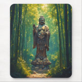 森の仏陀 (Shinrin no Hotoke) マウスパッド (正面)