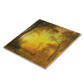 森の光（アルバート・ビエルシュタット著） タイル (側面)