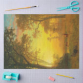 森の光（アルバート・ビエルシュタット著） 薄葉紙 (クラフト)