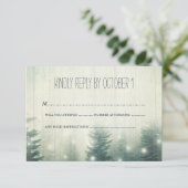 森の光 | ラスティックウェディング | 出席確認 出欠カード (スタンド正面)