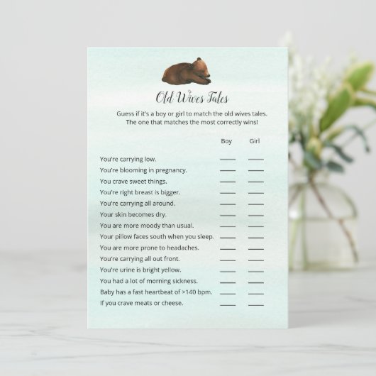 森の冒険が旧妻の物語のゲームカードを支える 招待状 (スタンド正面)