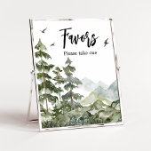 森の冒険ベイビーシャワーの好意 ポスター