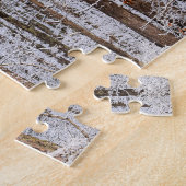 森の冬のアイスストーム – 8x10インチ ジグソーパズル (側面)