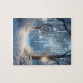 森の冬の時間 ジグソーパズル (横)