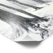 森の冬 フォトプリント            (角)