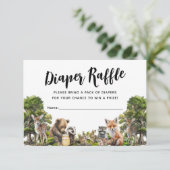 森の動物おむつくじ エンクロージャーカード (スタンド正面)